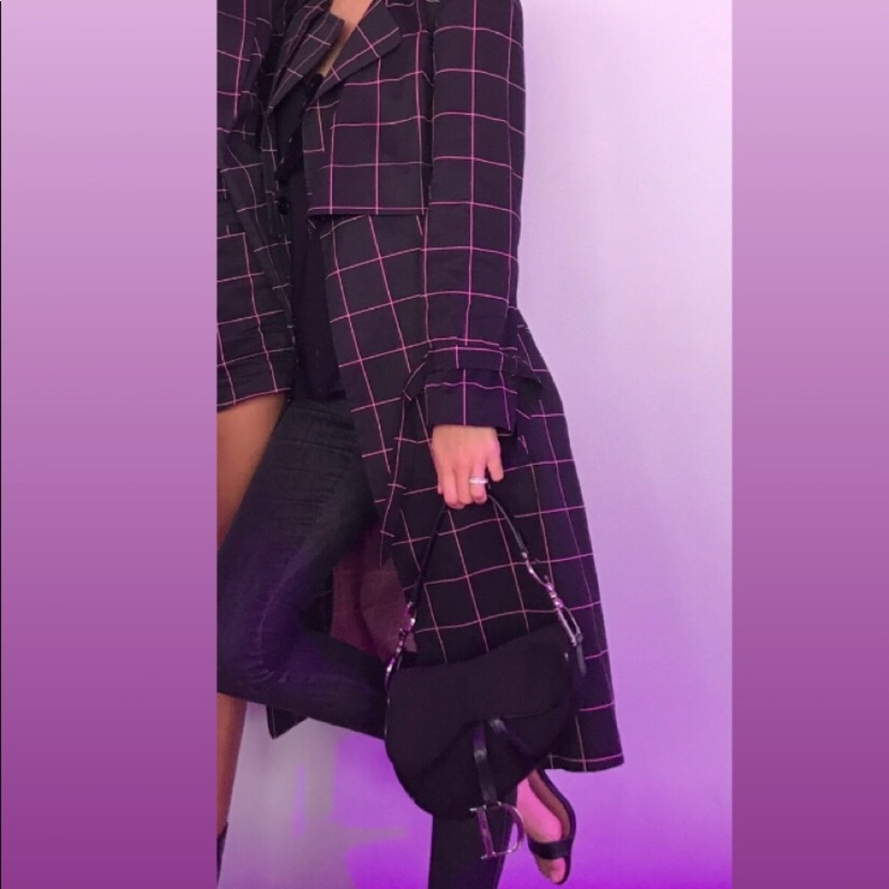 Milly long trench coat